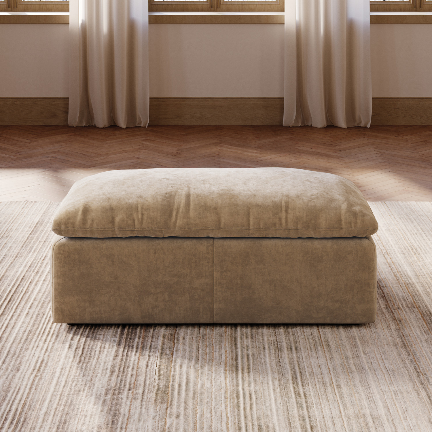 Whitehaven Ottoman | Ashley