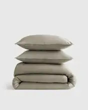 Organic Cotton Sateen Comforter Set | Quince