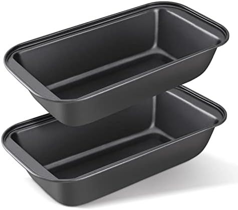KITESSENSU Bread Pan, Nonstick Loaf Pan with Easy Grips Handles, Carbon Steel Loaf Pans for Baking,  | Amazon (US)