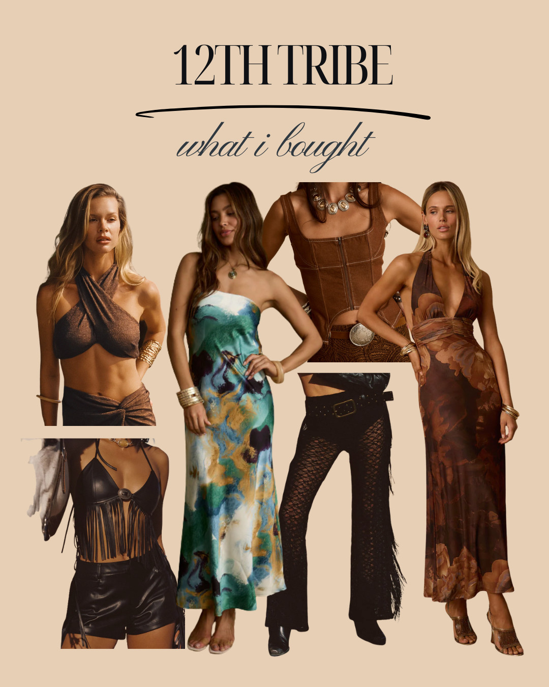 Our recent 12th Tribe finds!! So cute for festival season and going out. 

 