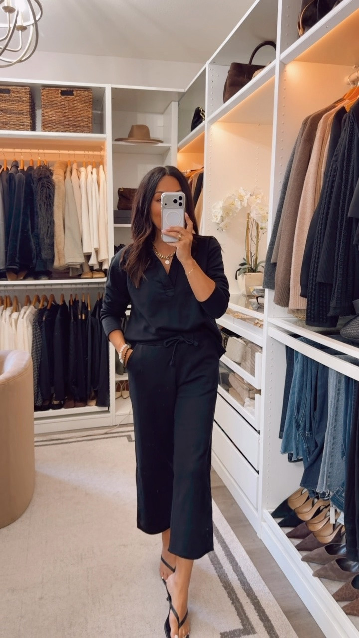 Terry set perfect for travel/ casual wear. Super comfortable and TTS

@Quince #quincepartner

#LTKOver40 #LTKootd