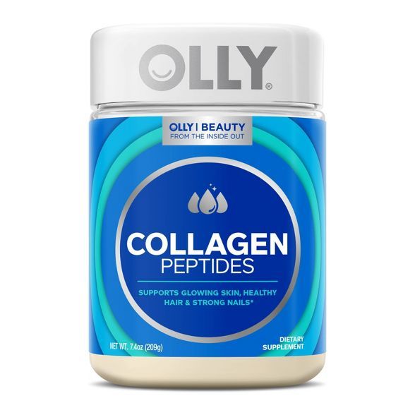 OLLY Collagen Peptides Powder for Hair, Skin and Nails - Unflavoured - 7.4oz | Target