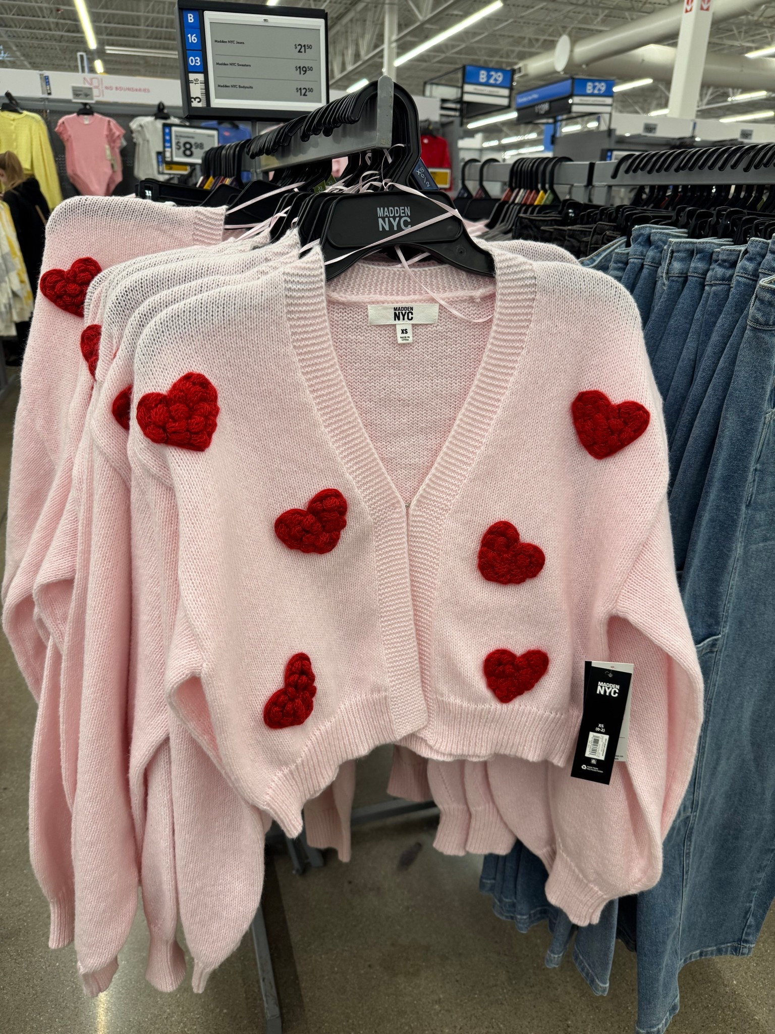 Walmart Madden NYC Women's Heart Cardigan, Lightweight, Sizes XXS-XXL

#LTKootd #LTKFindsUnder50 #LTKSeasonal
