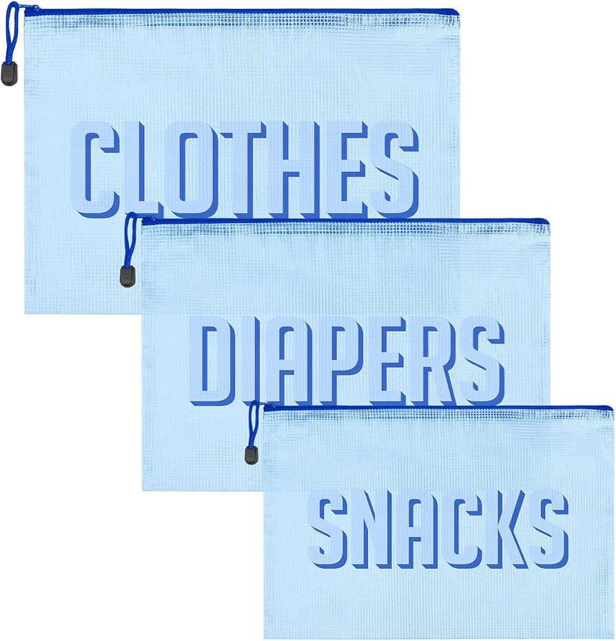 3pcs Hospital Bag Organizing Pouches for Labor and Delivery, Maternity Essentials Diaper Bag Orga... | Amazon (US)