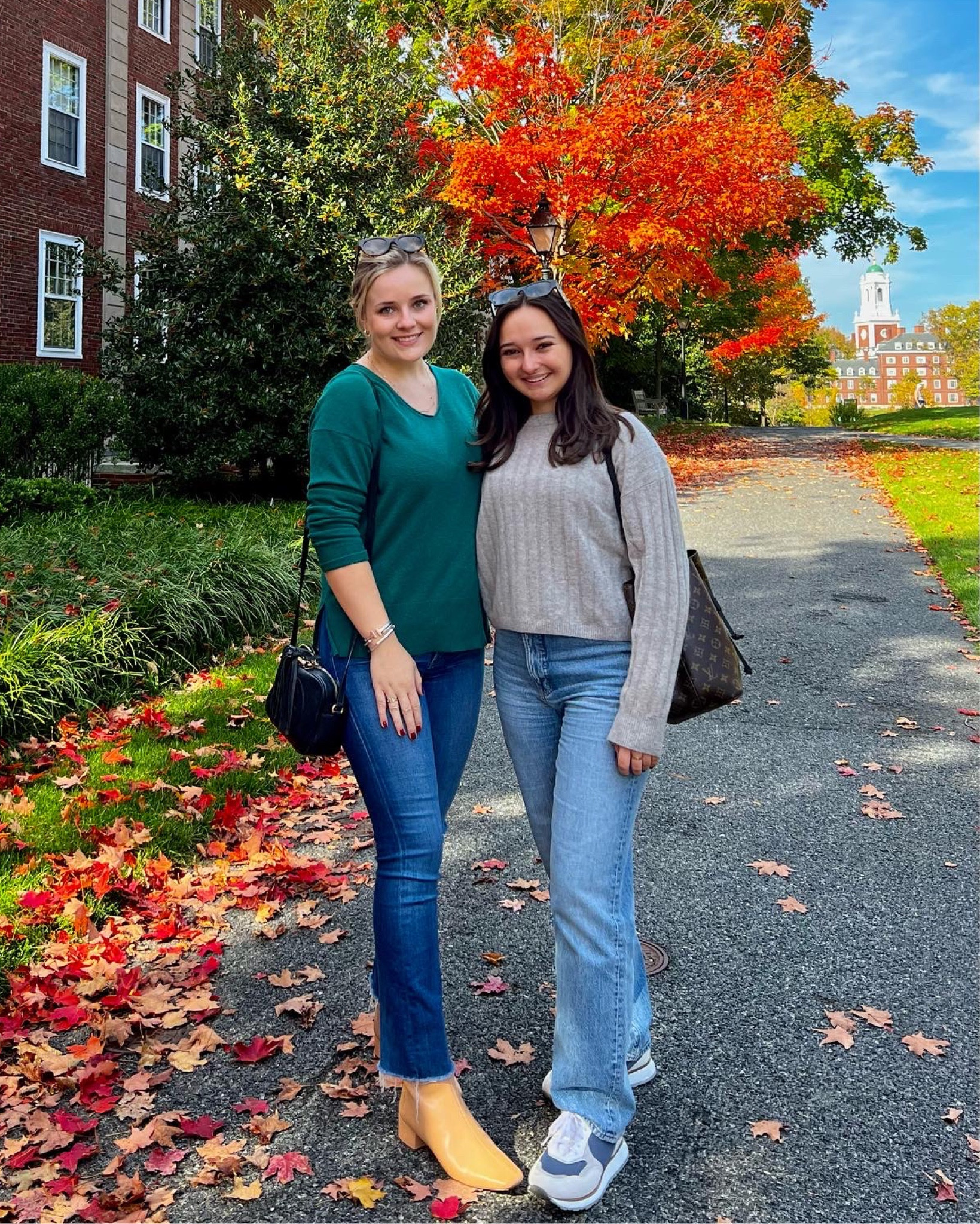 fall vibes on harvard’s campus #trendy #fall #outerwear #sweaterseason 

#LTKGiftGuide #LTKtravel #LTKSeasonal
