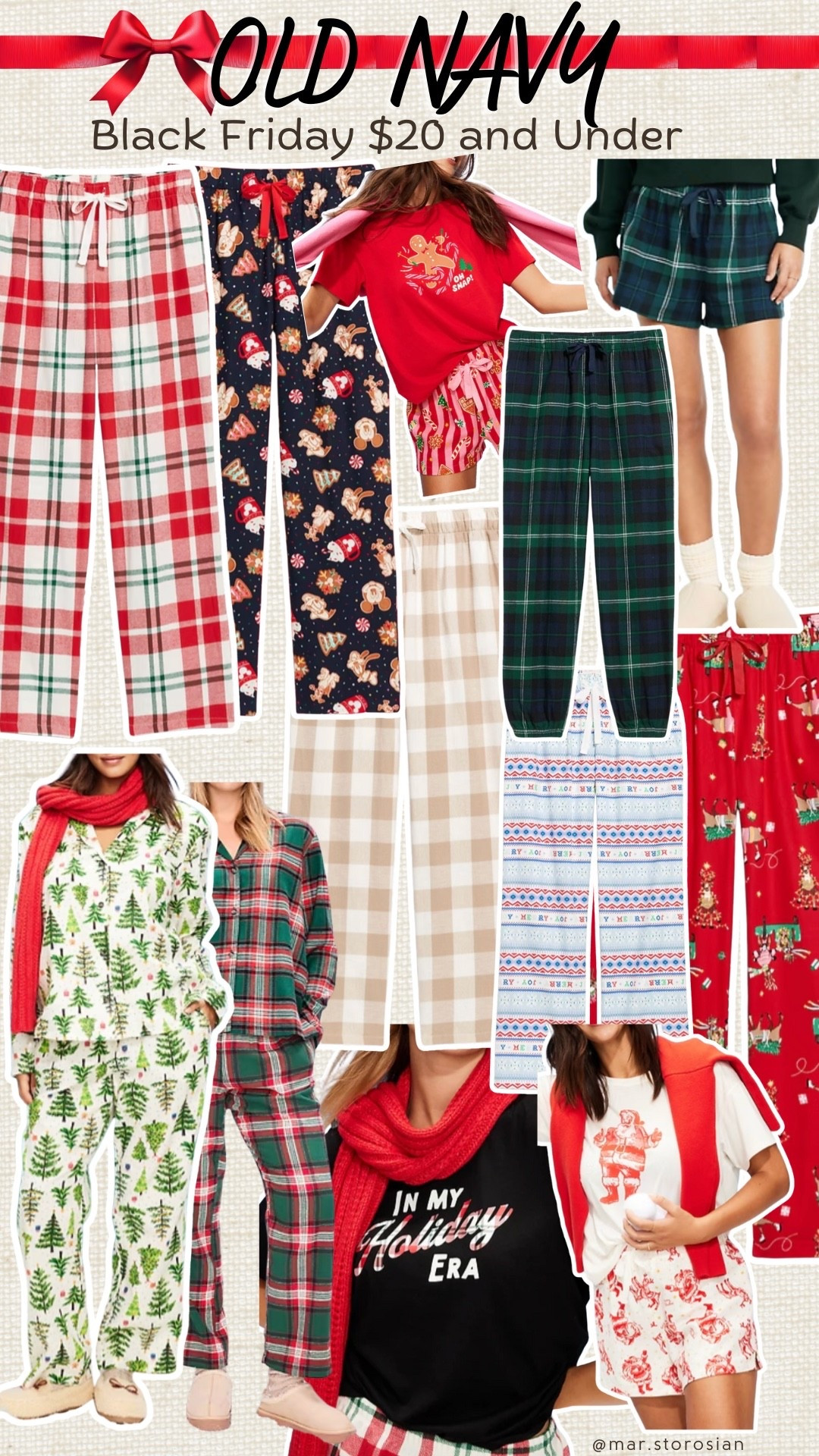 Old navy Black Friday deals - $20 and under holiday pajamas 

#LTKCyberWeek #LTKHoliday #LTKSaleAlert