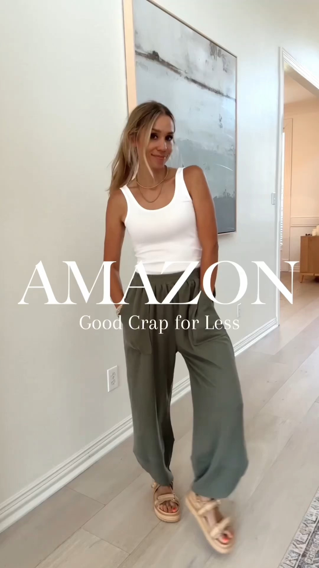 Obsessed with the cute, casual, comfy Amazon pants that look like free people! 

Size: small / tts / 5’5” / 120lbs 