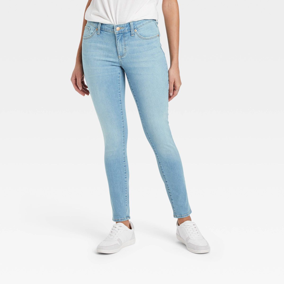 Women's Mid-Rise Curvy Fit Skinny Jeans - Universal Thread™ | Target
