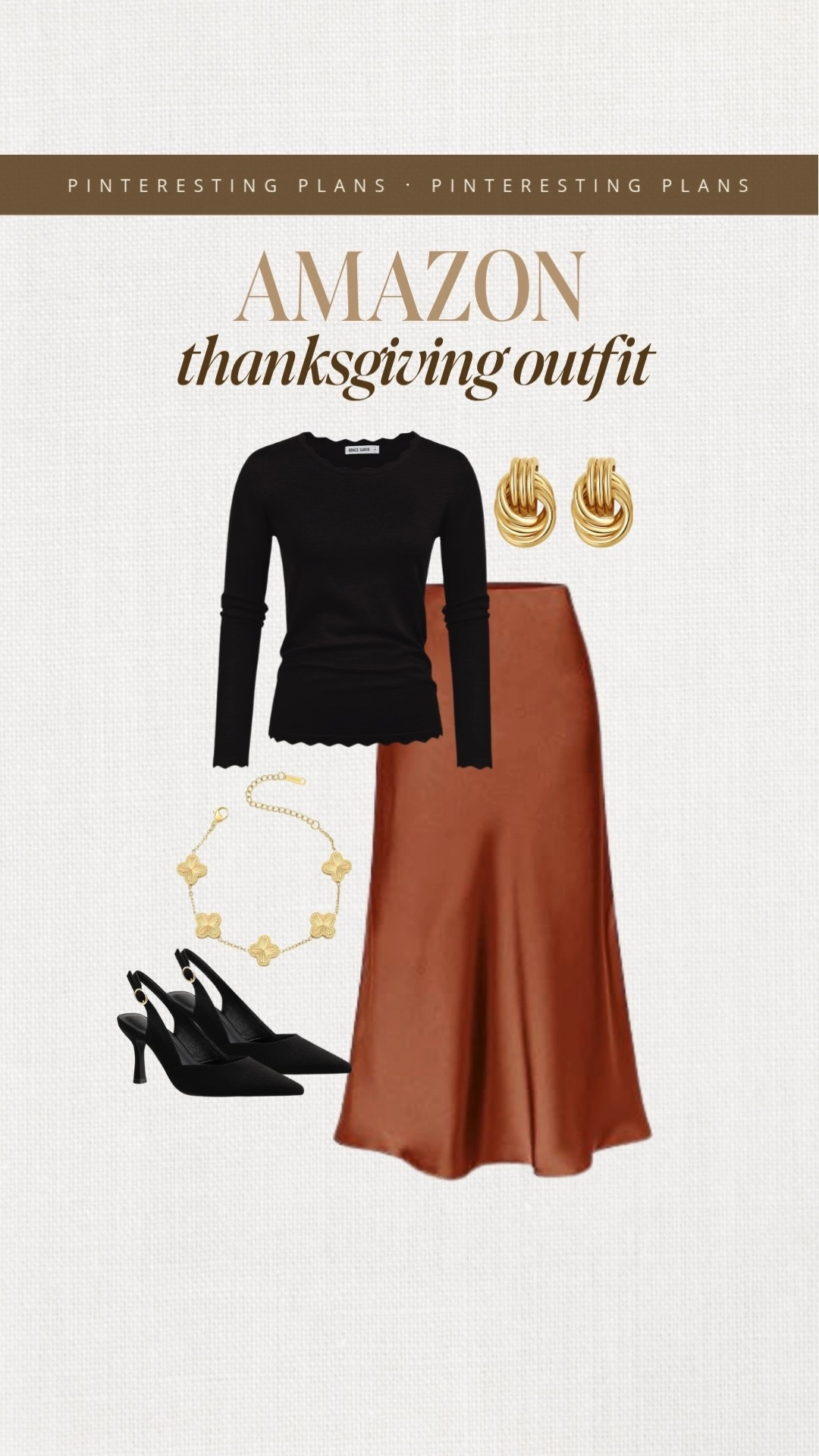 Amazon Thanksgiving outfit idea 🙌🏻🙌🏻

Satin skirt, fall skirt, fall fashion, holiday outfit 

#LTKStyleTip #LTKSeasonal #LTKHoliday
