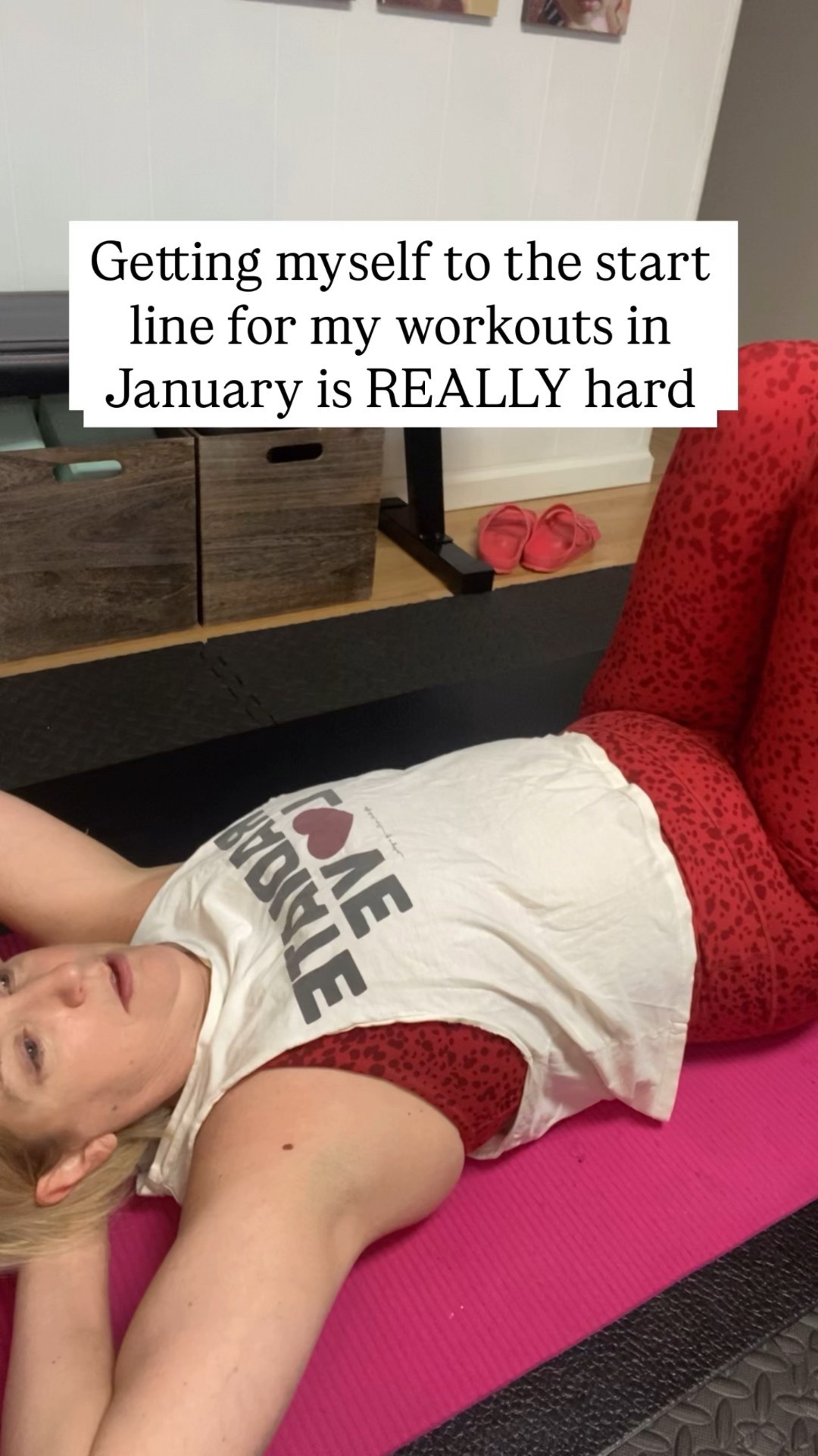 Why is January SO HARD??? My top is old Spritual Gangster - I found some of their newer pieces for a similar vibe 😍
I know no one sees me but me (except you too now, I guess 😂) but putting on something I like helps me get to the Start line - in midlife my embarrassment threshold is a LOT higher! 🙌🏻🙌🏻🙌🏻

#LTKfitnessgoals #LTKOver40 #LTKActive