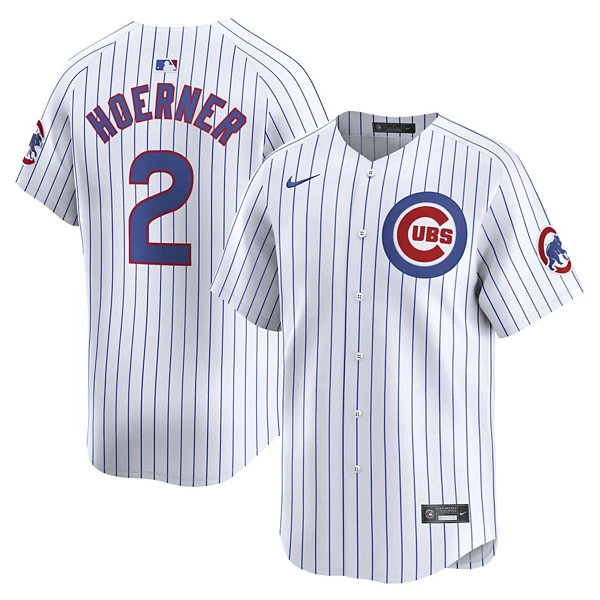 Chicago Cubs Nico Hoerner #2 Nike Limited Jersey Medium White | Scheels