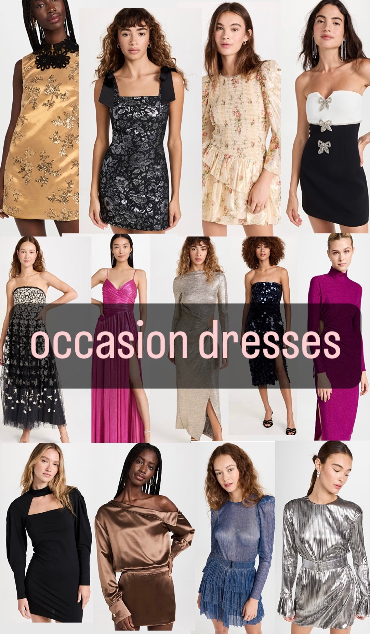 Shopbop sale: occasion dresses! 25% off with code HOLIDAY

#LTKHoliday #LTKGiftGuide #LTKsalealert