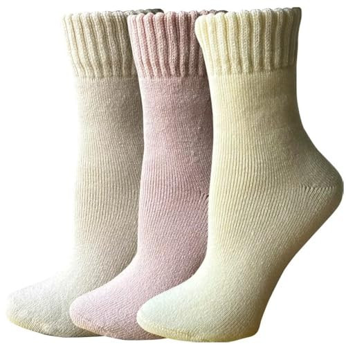 Fuzzy Boot Socks for Women Thick Soft Warm Winter Solid Thermal Cozy Sleep Home Crew Socks for Womens Gifts | Amazon (US)