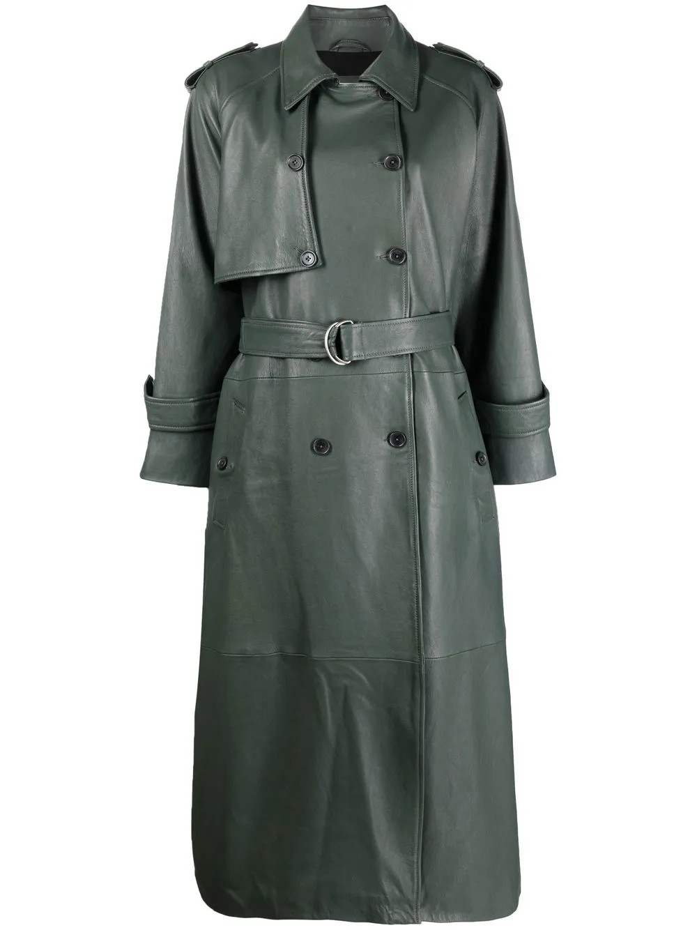 trench en cuir | Farfetch Global