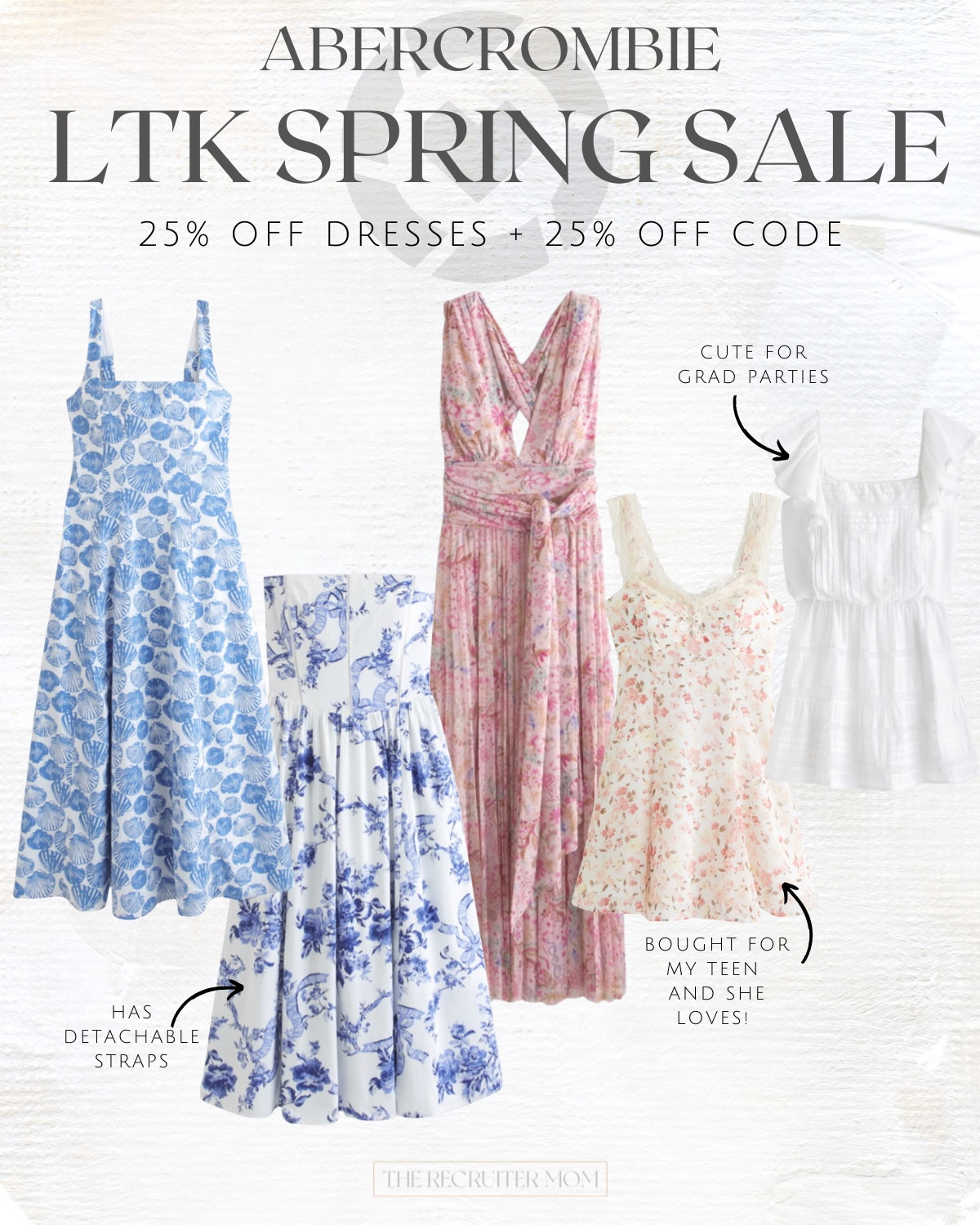 Today starts the LTK Spring Sale! 🎉🍾 use code AFLTK at check out.  these cute dresses are already 25% off so the extra 25% off code STACKS 👏🏻 @abercrombie 

#LTKU #LTKSpringSale #LTKSeasonal
