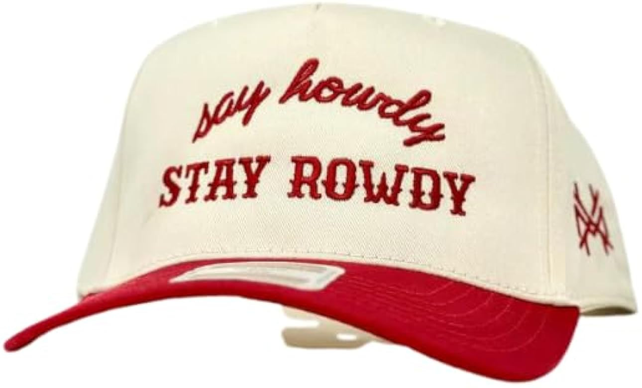 Mad Hatter Company Say Howdy Stay Rowdy Trucker Hat | Amazon (US)