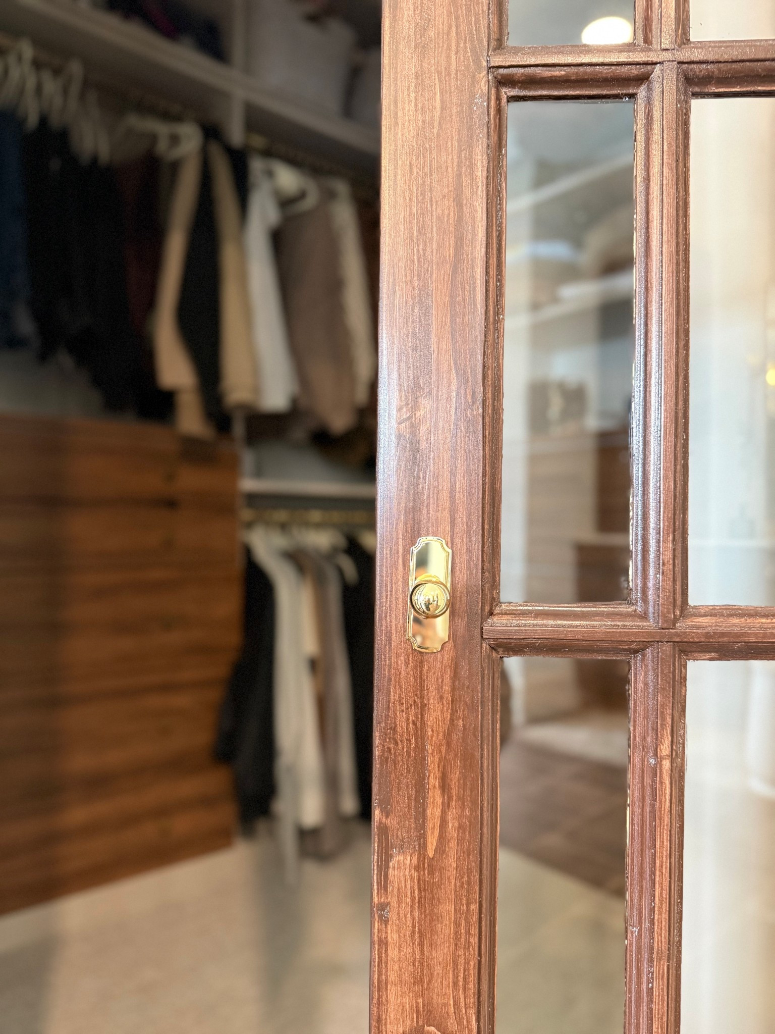 Bifold doors turned French doors — perfection! 
And a closet system from Birdie Brennan Closets 🙌🏽 

#LTKHome