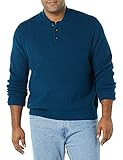 Amazon Essentials Men's Long-Sleeve Soft Touch Henley Sweater | Amazon (US)