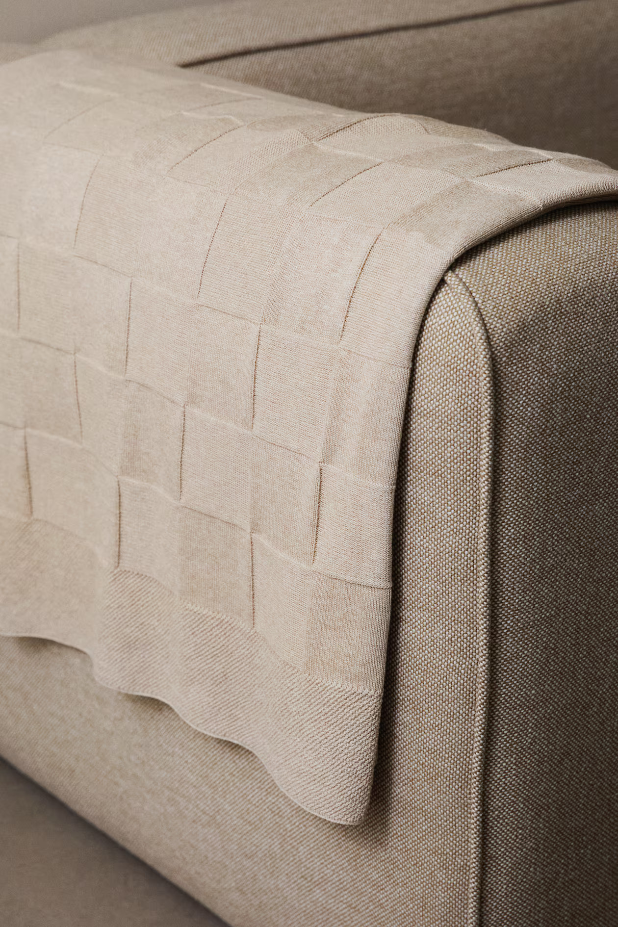 Knit Cotton Throw | H&M (US + CA)