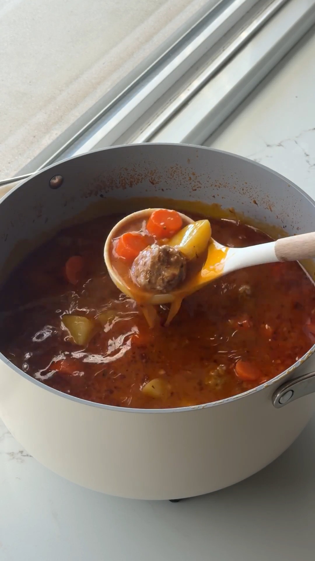 my moms albondigas soup now on the blog!! link on my IG bio or head to www.catchthewavewithsam.com

#LTKHome #LTKfoodie