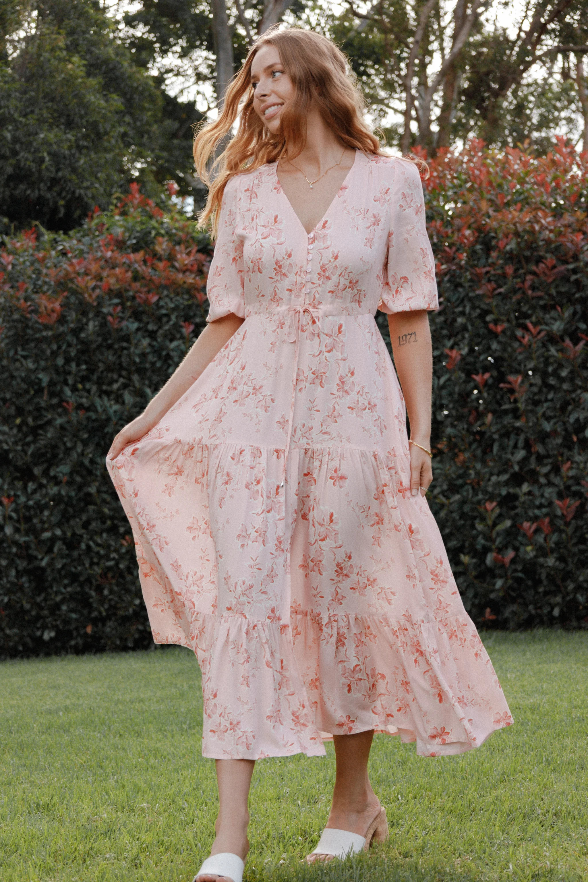 Kelda Dress - Rose Pink Floral | Petal & Pup (US)
