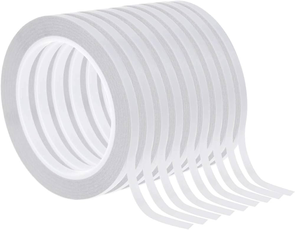 cridoz Double Sided Adhesive Tape, 9 Rolls Double-Side Craft Tape for Card Making, Scrapbooking, ... | Amazon (US)