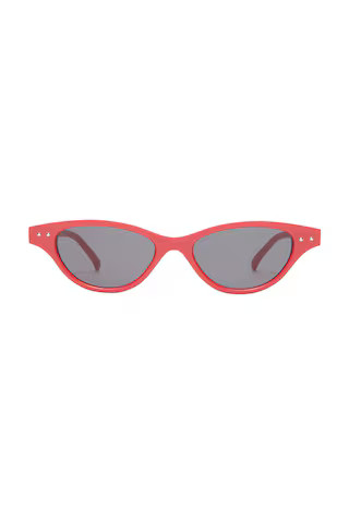 AIRE Cybeles Sunglasses in Scarlet & Smoke Mono from Revolve.com | Revolve Clothing (Global)