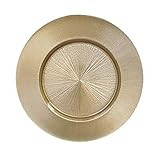 American Atelier Fusion Gold Glass Charger Plate, 13 | Amazon (US)