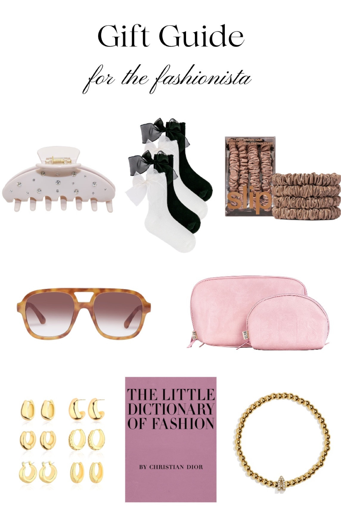 Holiday gift guide for the fashionista! #fashionista #holidaygiftguide #giftguide #fashiongift 

#LTKGiftGuide #LTKHoliday #LTKfindsunder50