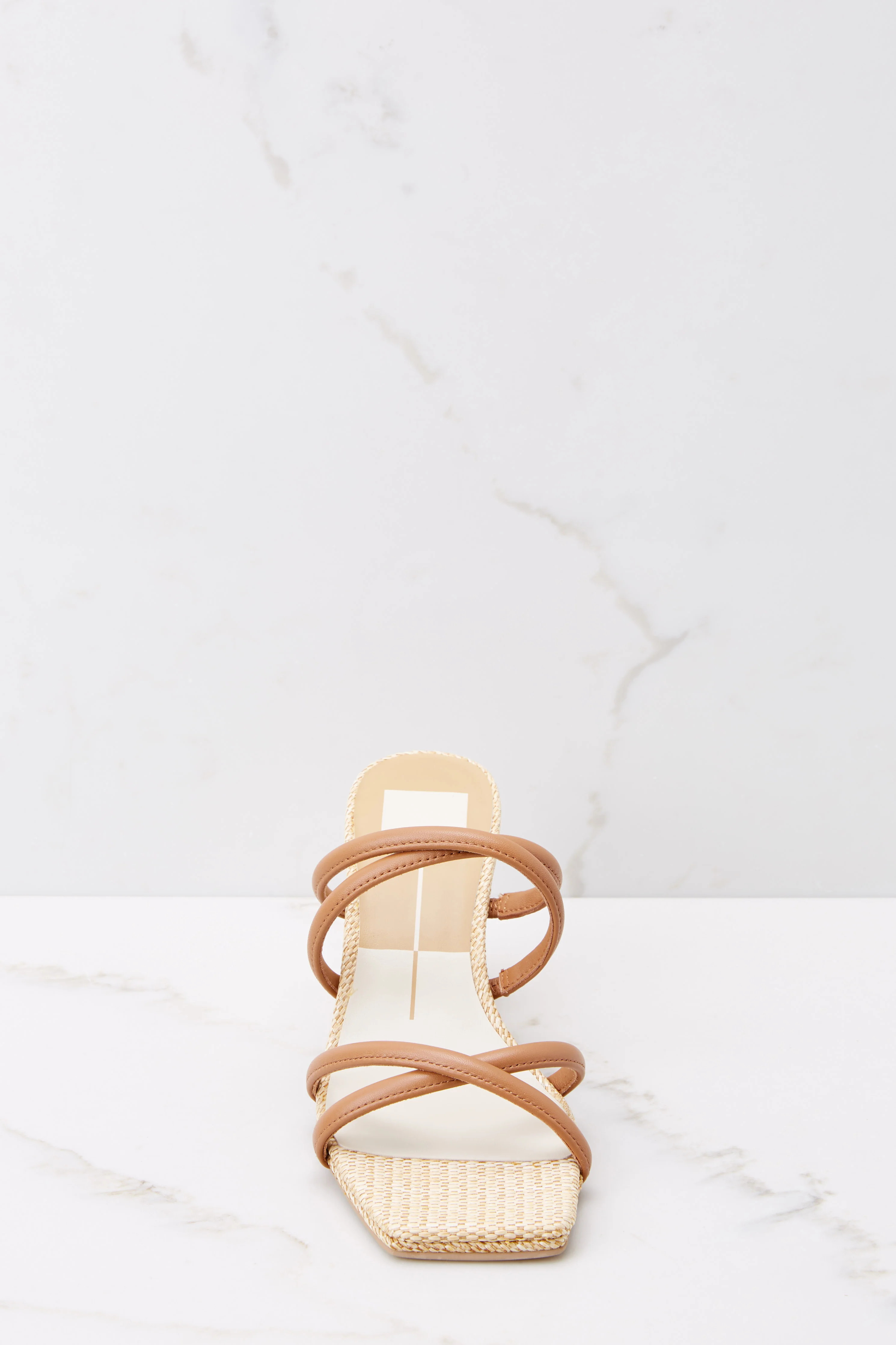 Patsi Saddle Leather Sandals | Red Dress 