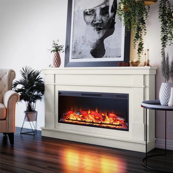 Ashmun 64'' W Electric Fireplace | Wayfair North America