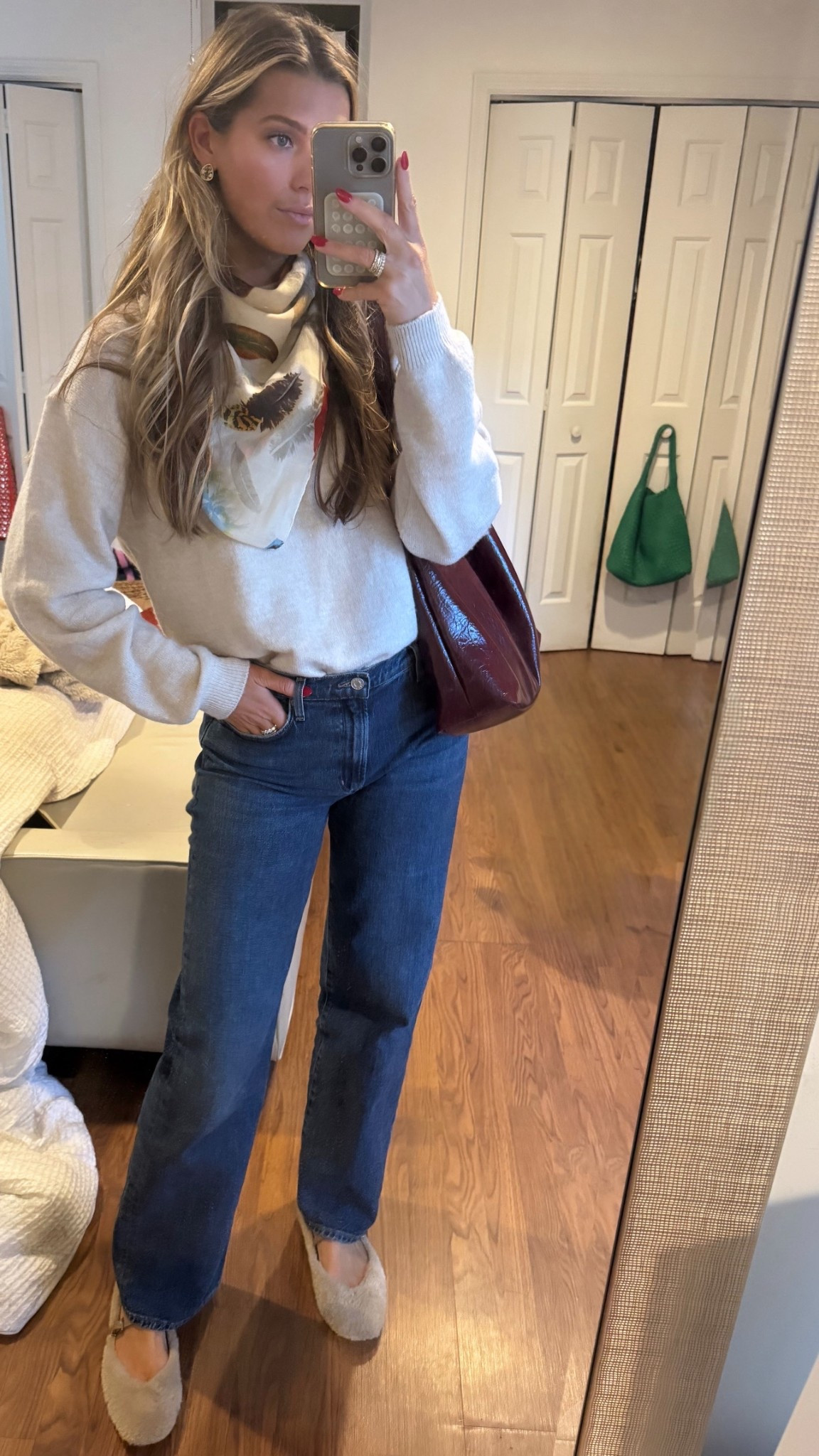 Shoes are old Zara
Earrings are brackish 