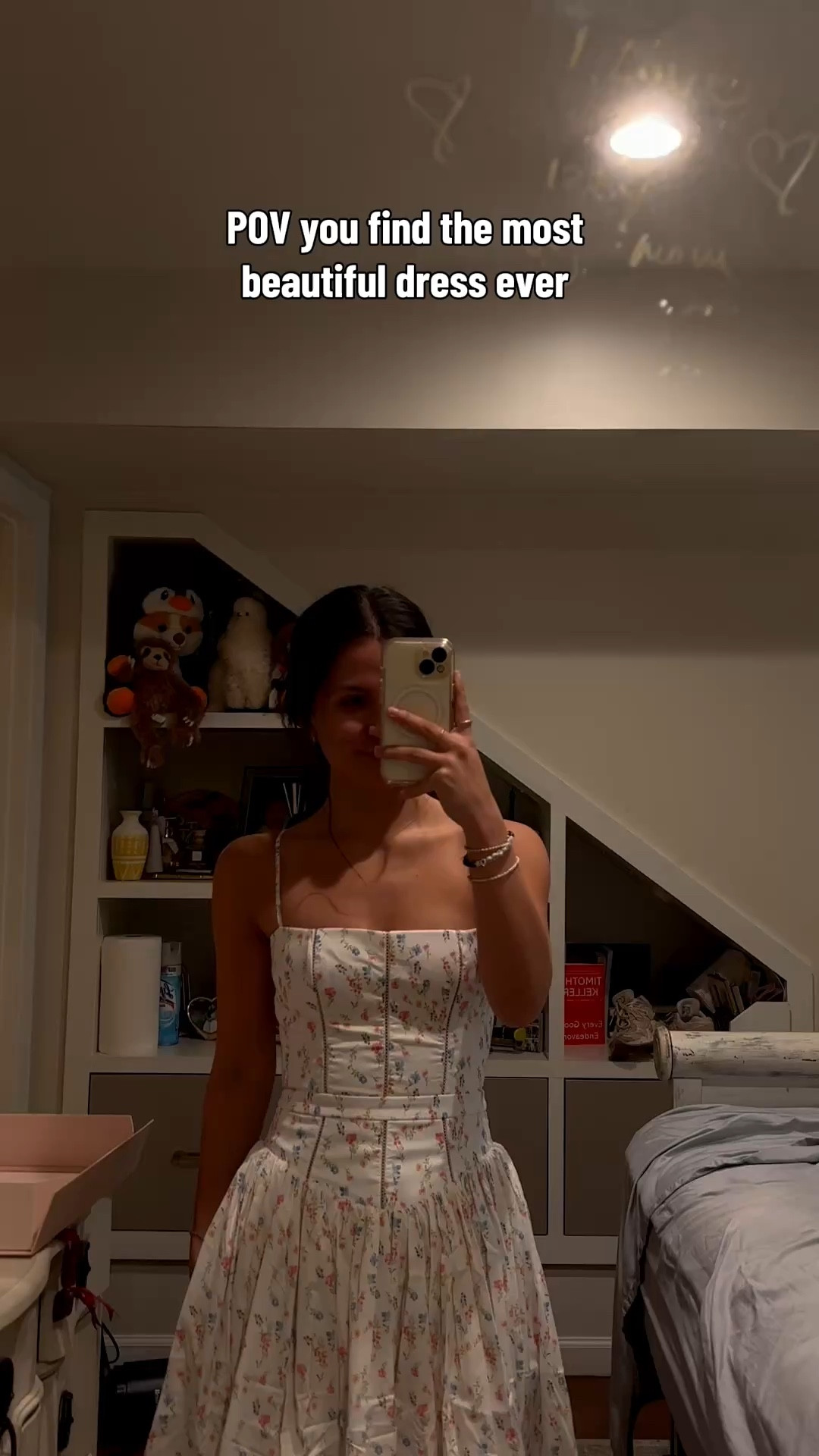 Wearing size SMALL!! 
Fits so perfect I’m so so excited!! 