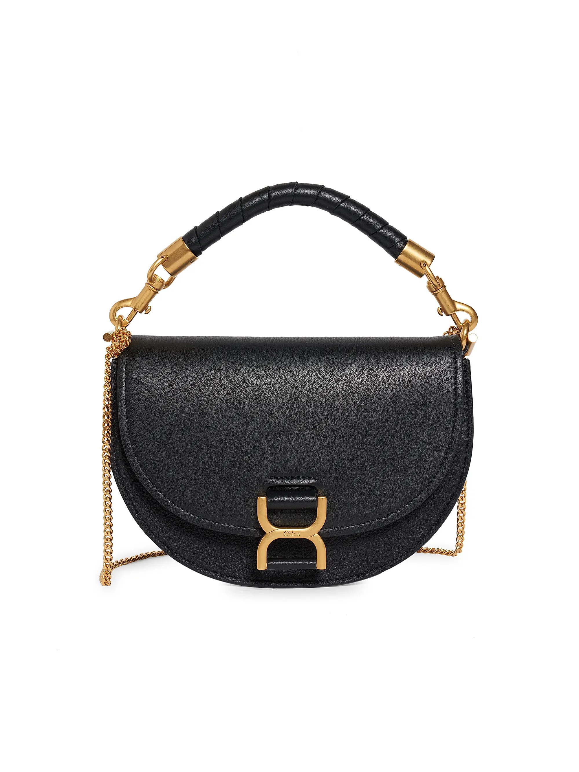 Marcie Leather Top Handle Saddle Bag | Saks Fifth Avenue