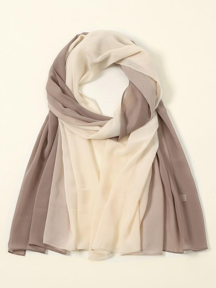 Ombre Pattern Scarf | SHEIN