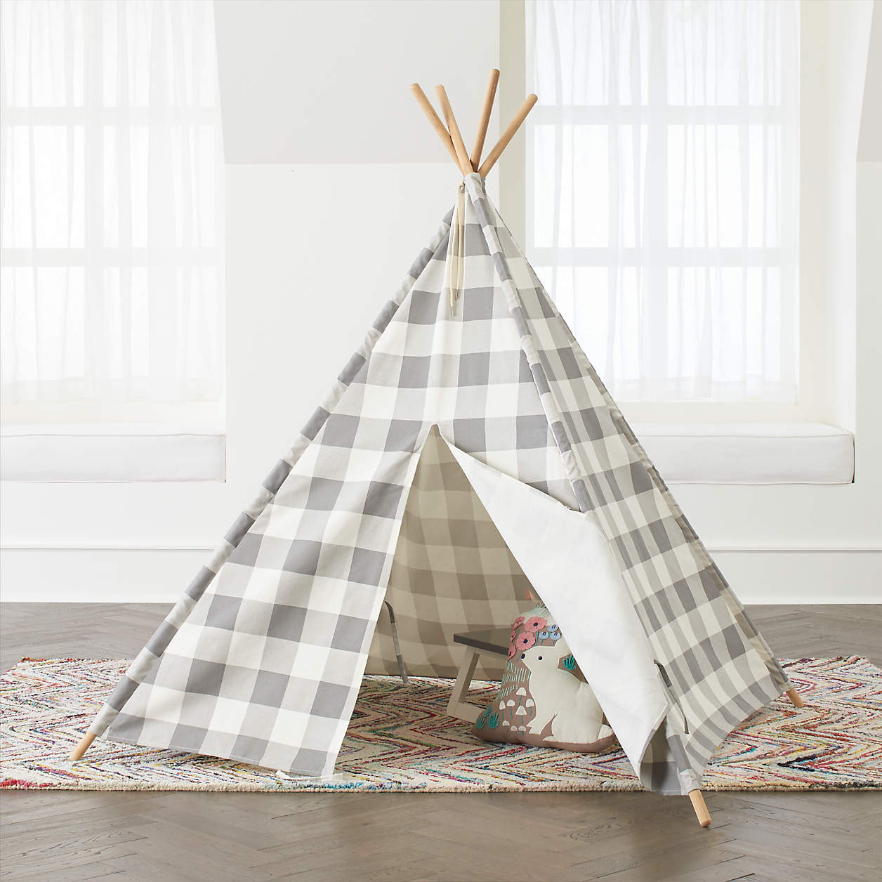 Rainbow Teepee + Reviews | Crate and Barrel | Crate & Barrel