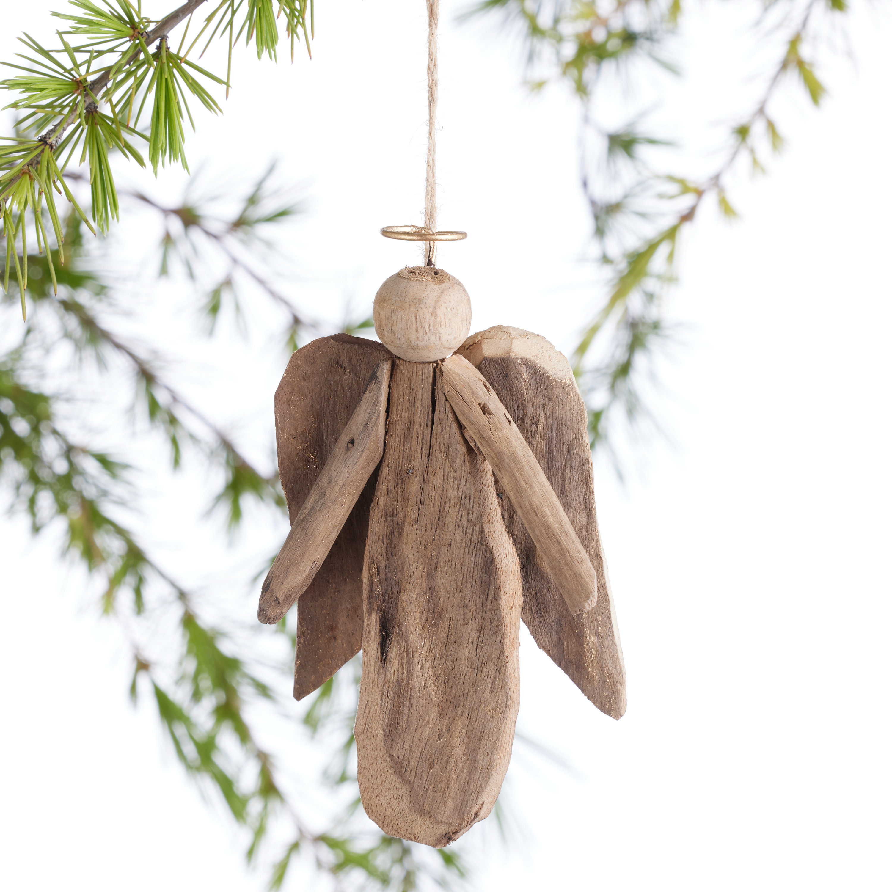 Driftwood Angel Ornament | World Market