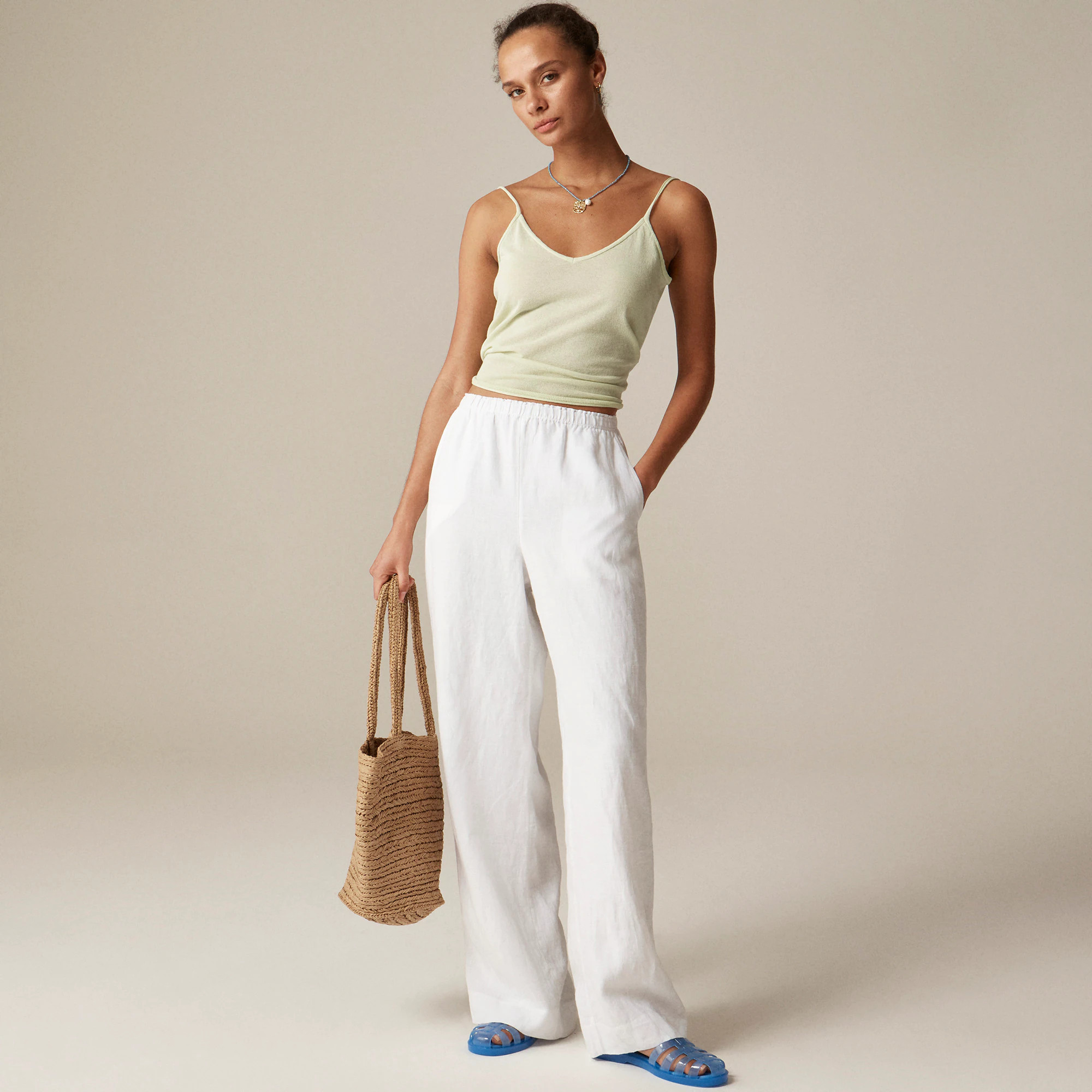 Stratus pant in linen | J. Crew US