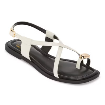 new!Worthington Womens Vintage Adjustable Strap Flat Sandals | JCPenney