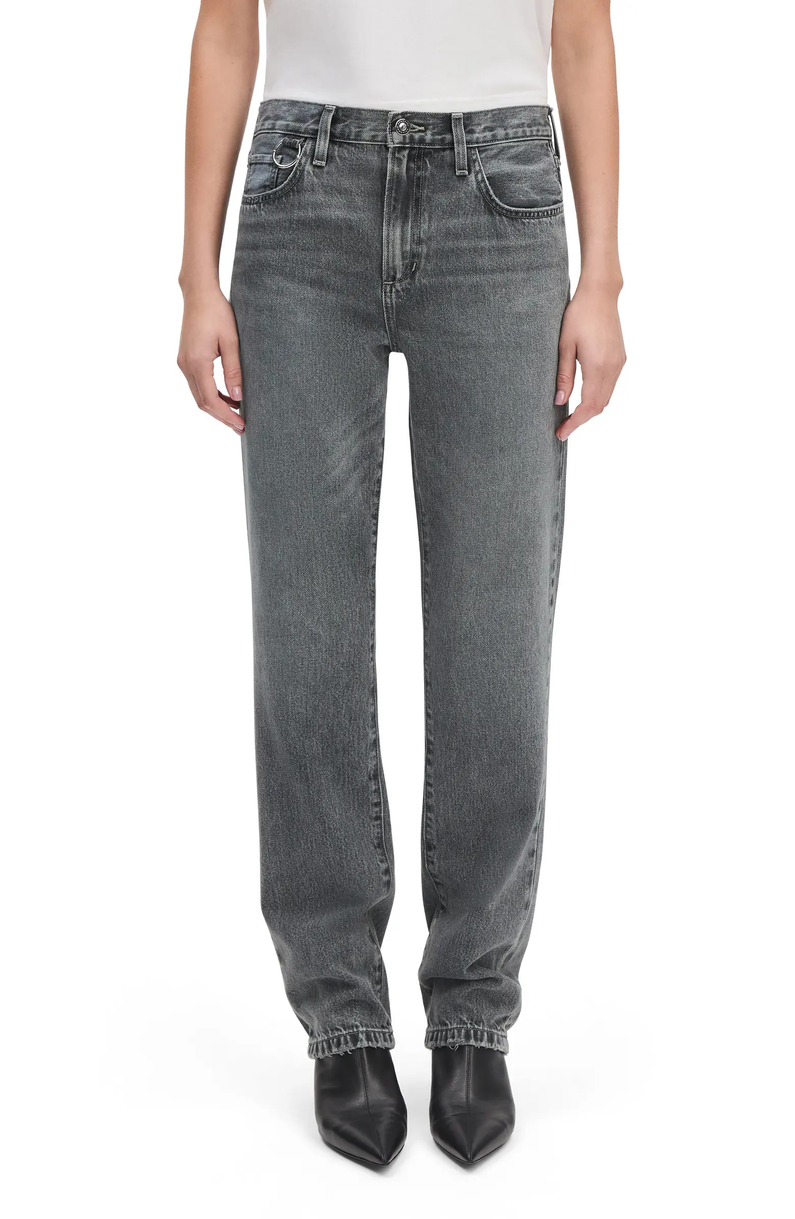 The Mikaela Low Rise Long Slim Straight Leg Jeans | Nordstrom