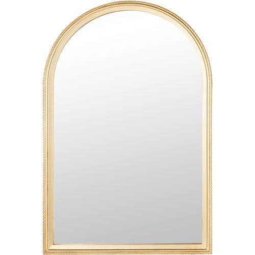 Lyla Arched Wall Mirror | Dressing Mirror, Vanity Mirror - Gold - Functional, Aesthetic | One Kings Lane