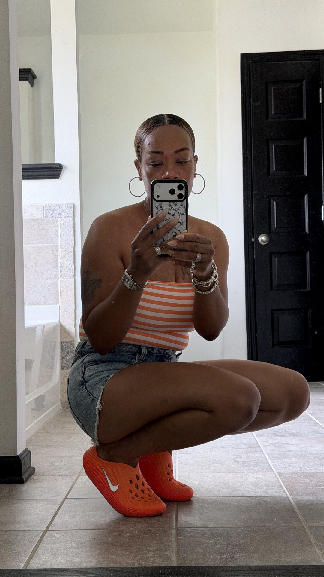 Target Reversible Tube Top & Mid-rise cutoff shorts. Size small top | size 6 in shorts.

#LTKootd #LTKmomlife #LTKSeasonal
