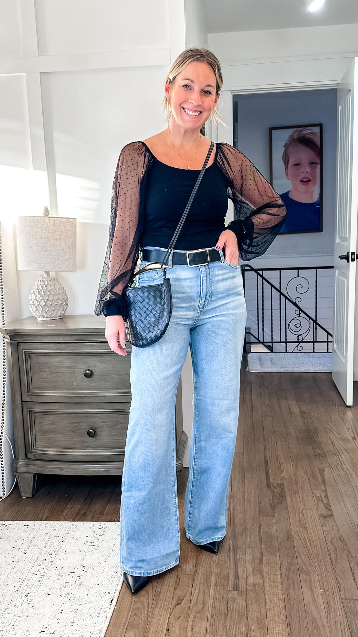 Buffalo David Bitton Women's Addie High Rise Wide Leg Jeans | Amazon (US)