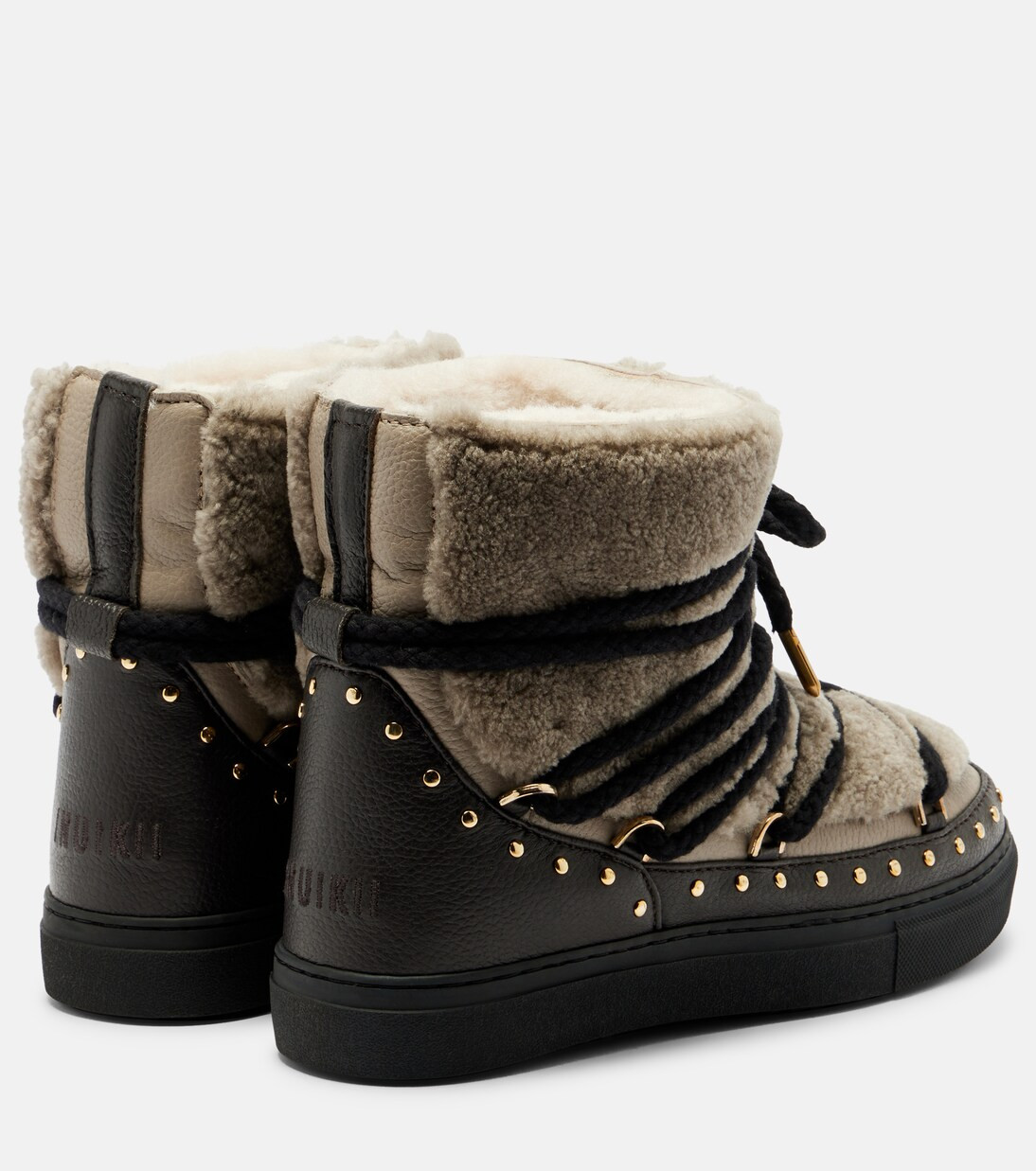 Curly Rock studded shearling snow boots | Mytheresa (INTL)