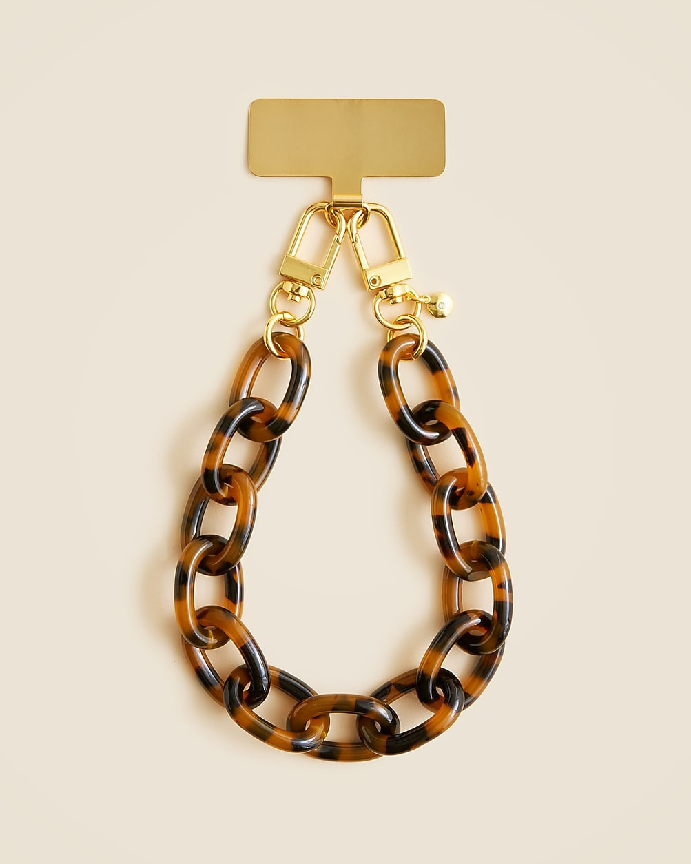 Tortoiseshell phone chain | J. Crew US