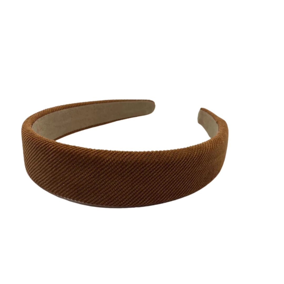 Brown Corduroy Band Headband | Sea Marie Designs