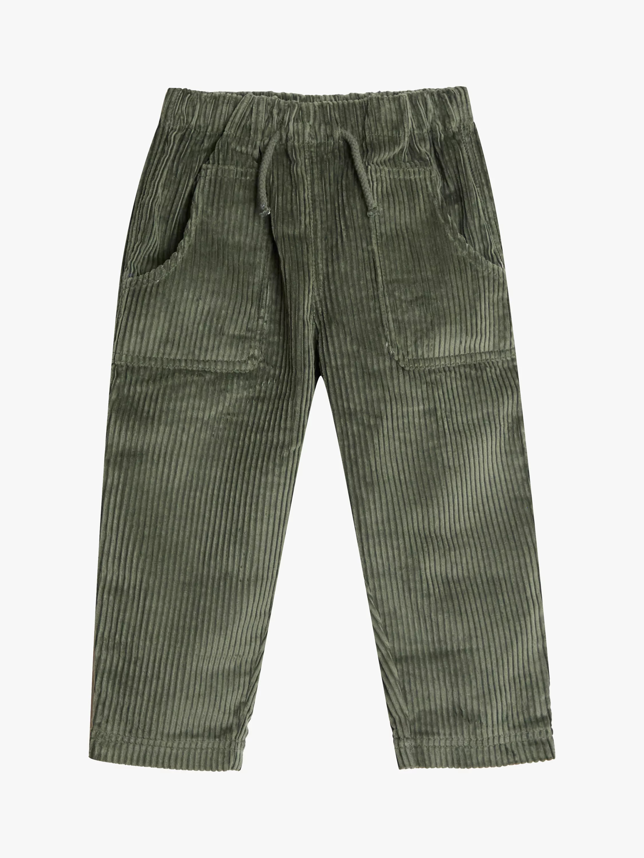 JoJo Maman Bébé Baby Corduroy Pull‑On Trousers | John Lewis (UK)