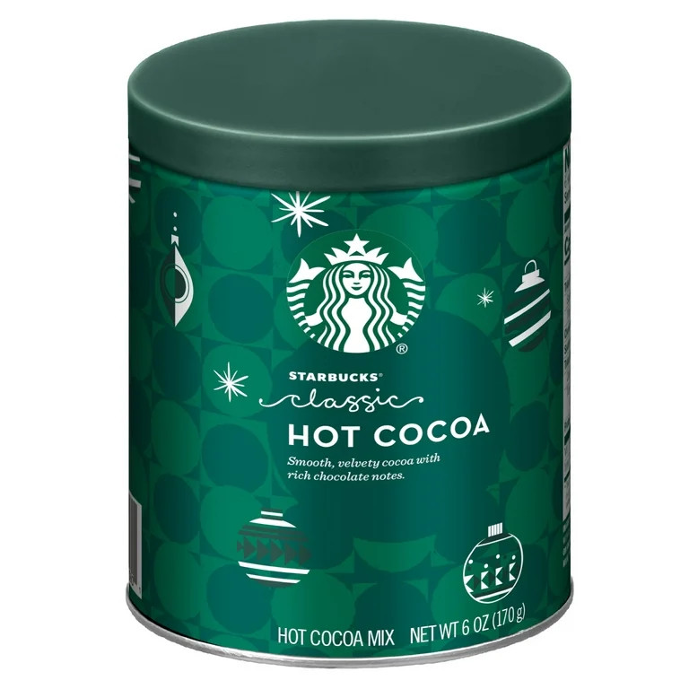 Starbucks Classic Hot Cocoa 6 oz. Gifting Tin - Walmart.com | Walmart (US)