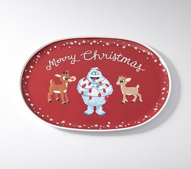 Rudolph® Platter | Pottery Barn Kids | Pottery Barn Kids