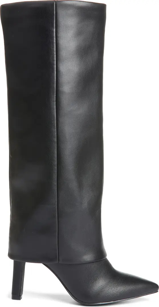 Chinese Laundry Fave Foldover Shaft Pointed Toe Knee High Boot (Women) | Nordstrom | Nordstrom